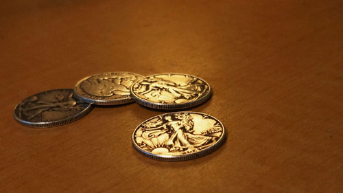 coins through table s